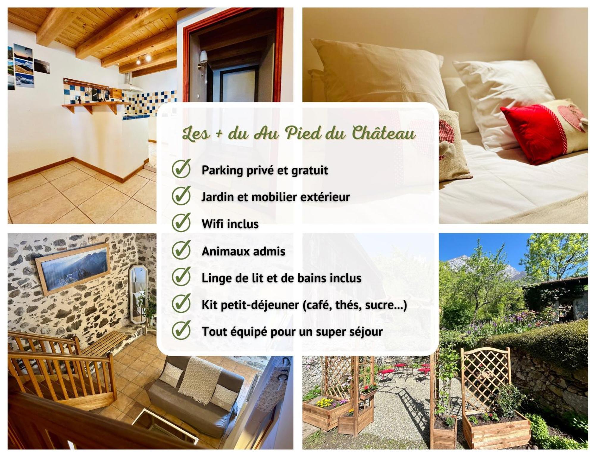 Apartment Au Pied Du Chateau- Parking Wifi Jardin - Clg Savoie